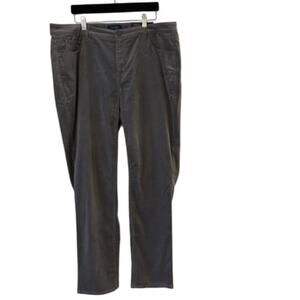 NWT Talbots Flawless Velveteen Pants High Waist Straight Leg 16W Gray